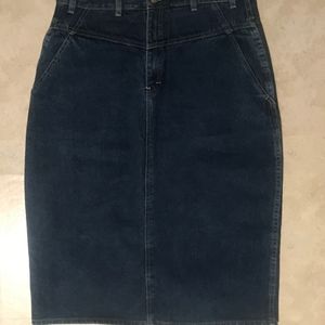 Palmetto's Jean skirt